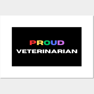 Proud veterinarian Posters and Art